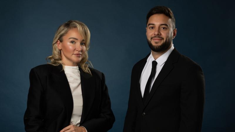 Victoria Wells, Principal and Co-Founder, and Stephan Roberto, Chief Technology Officer and Co-Founder, of Ape Law.
