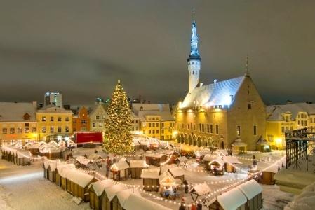 Christmas market Tallinn