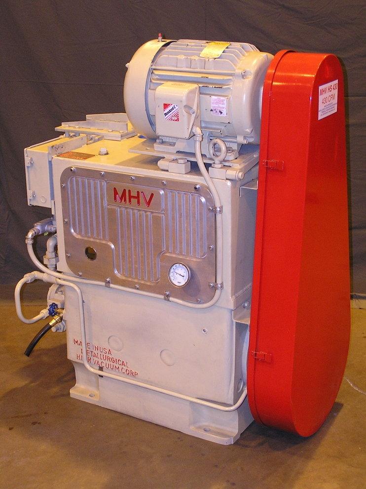 Metallurgial High Vacuum Pumps Provide 430 CFM performace from 300 CFM footprint.