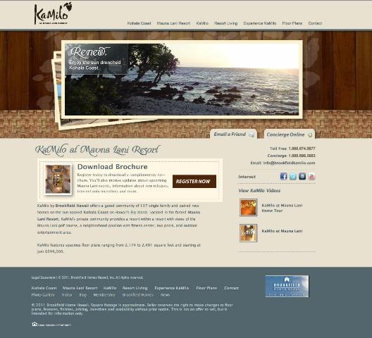 Brookfield Homes Hawaii Launches New Website for Big Island Real