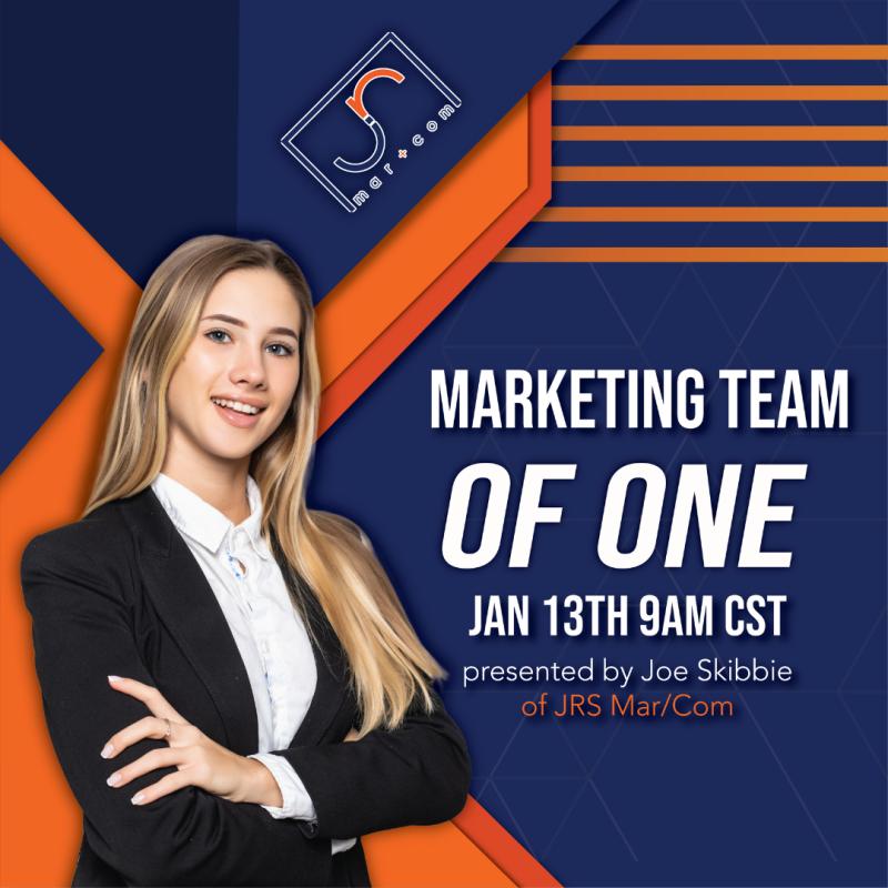 Marketing Team of One FREE Webinar