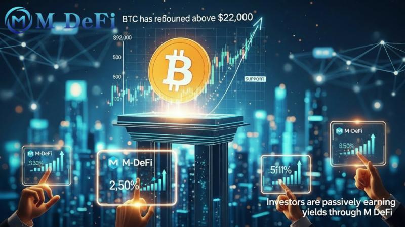 BTC has rebounded above $92,000, with short-term support