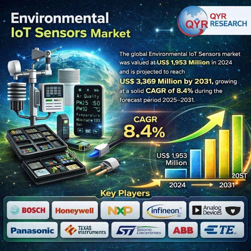 Environmental IoT Sensors Market