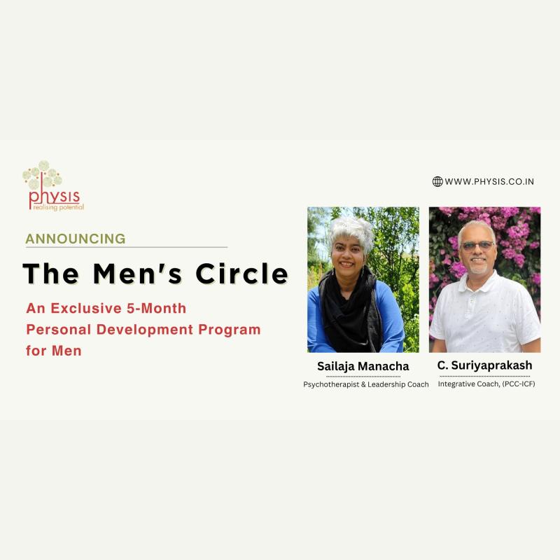 Physis Introduces The Men's Circle - An Exclusive 5-Month Personal Development Program for Men