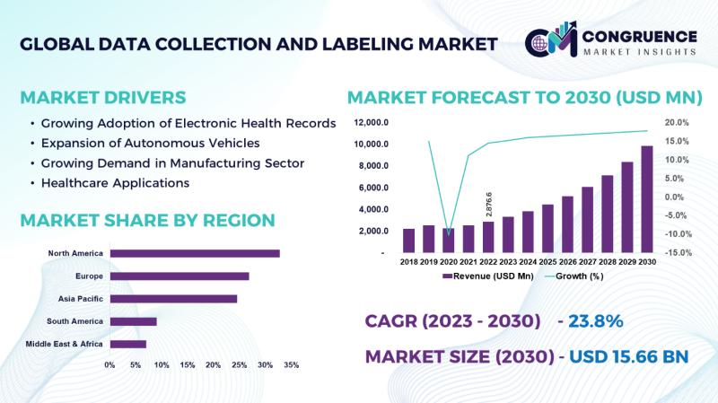 DATA COLLECTION AND LABELLING MARKET ON TRACK FOR REMARKABLE GROWTH BY 2030