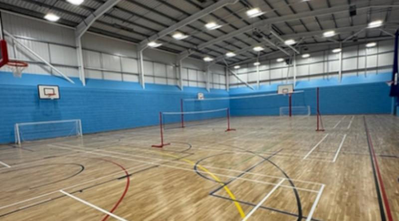 New Sports Hall at Fountains High School