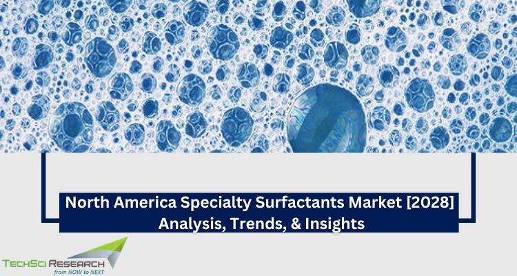 North America Specialty Surfactants Market stood at USD 8.80 billion in 2022 and is expected to grow with a CAGR of 5.14% in the f