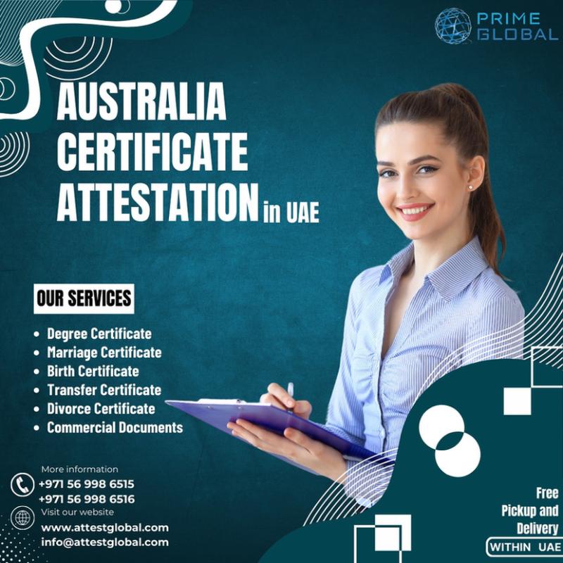 Australia documents attestation