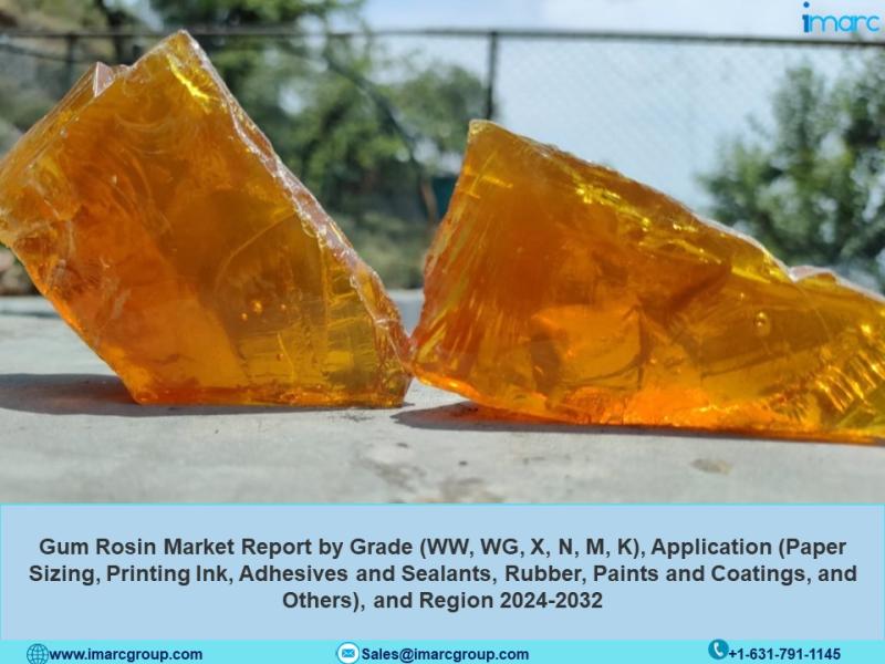 Gum Rosin Market Size, Share, Demand, Trends, Companies and Forecast 2024-2032