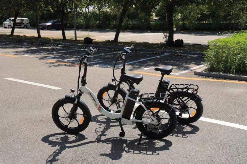 Commute with a Folding Electric Bicycle: The Smart,