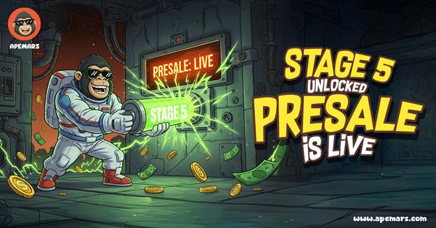 Top Coins 2026: Best Crypto to Buy Now: APEMARS, Bitcoin, BNB Stage 5 Presale