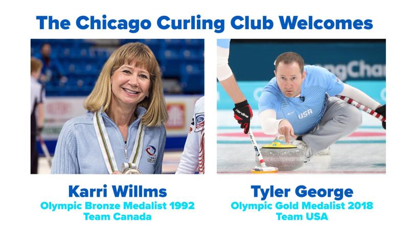Medal-winning Olympians set to visit the Chicago Curling Club January 30-31