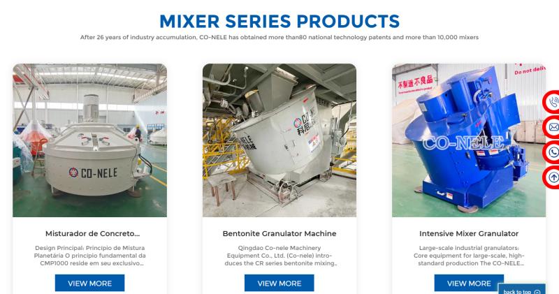 CO-NELE: China's Leading Pioneer in Planetary Concrete Mixer