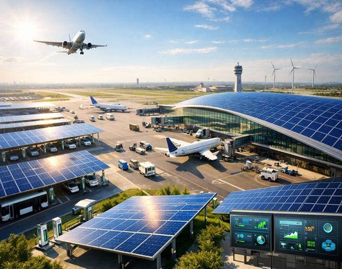 1 News Article Image Mercado de Aeropuertos Solares Reescribiendo su Ciclo de Crecimiento | First Solar, Canadian Solar, JinkoSolar