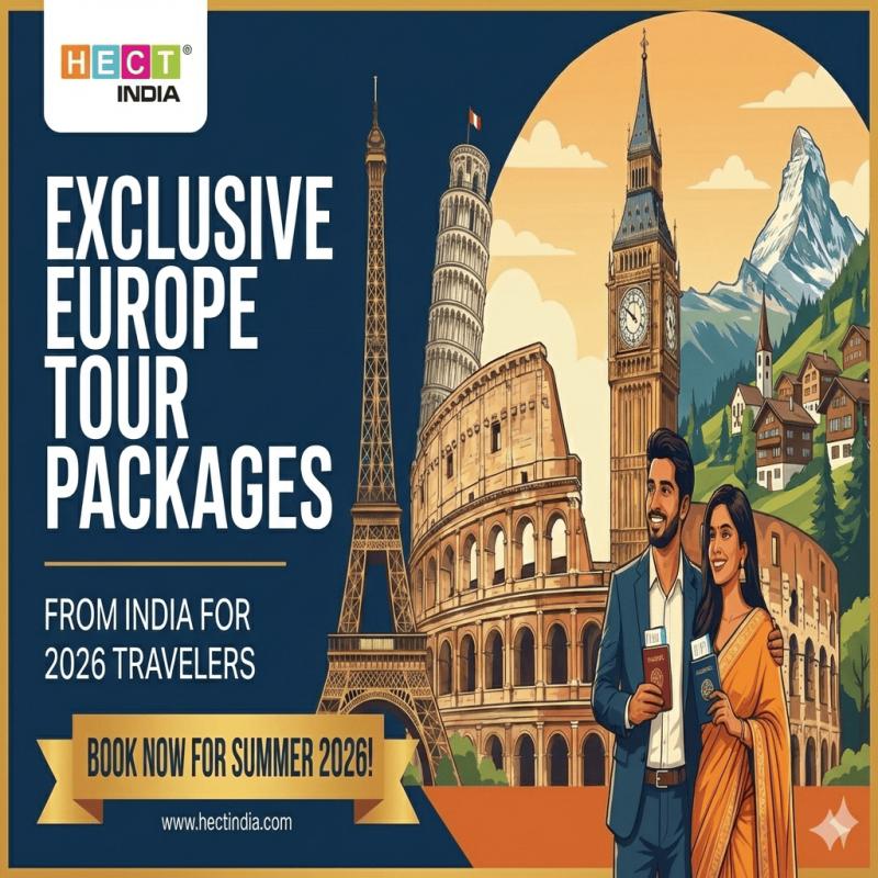 Europe tour packages from India