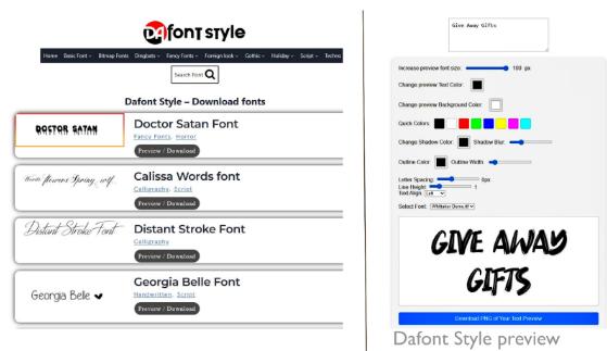 Game-Changing Free Fonts with Custom Previews & Transparent Downloads