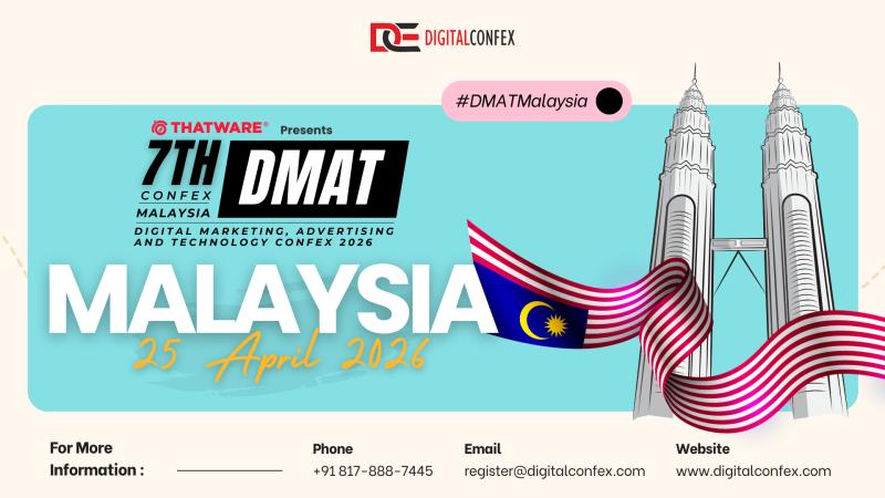 DIGITALCONFEX announces the 7th DMAT Confex Malaysia 2026, scheduled for 25 April 2026 in Kuala Lumpur.