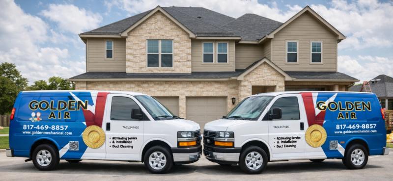 Golden Air Conditioning located in Arlington, TX