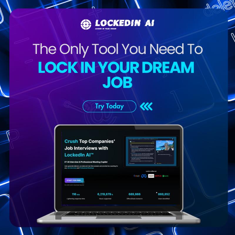 LockedIn AI Disrupts Interview Experience with Real-Time AI-Powered Interview Acing Tool