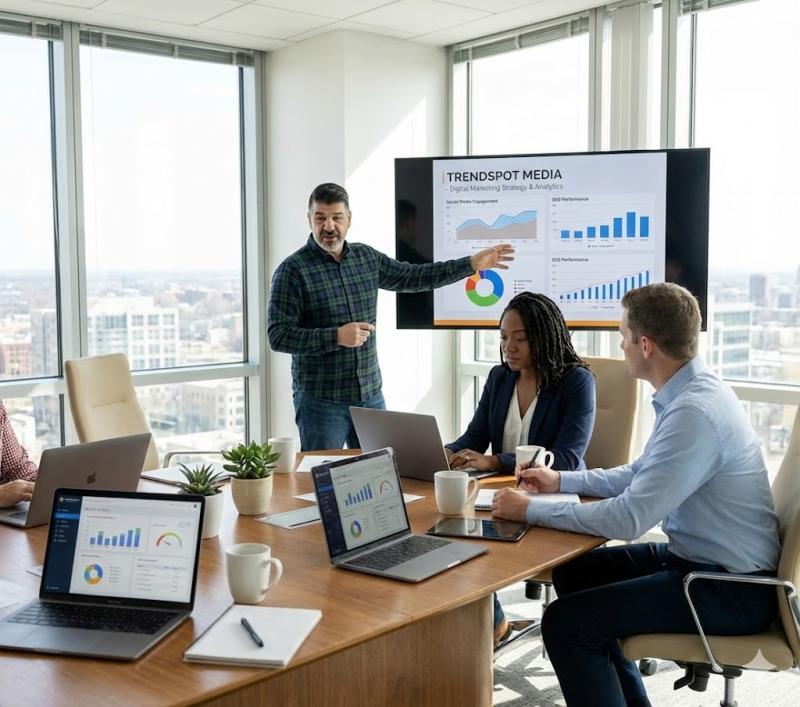 Trendspot Media meeting