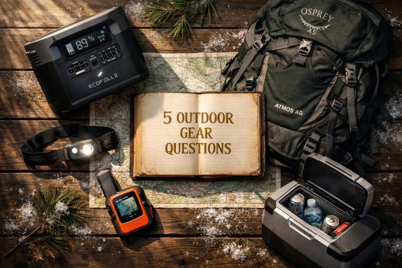 Top 5 outdoor gear questions