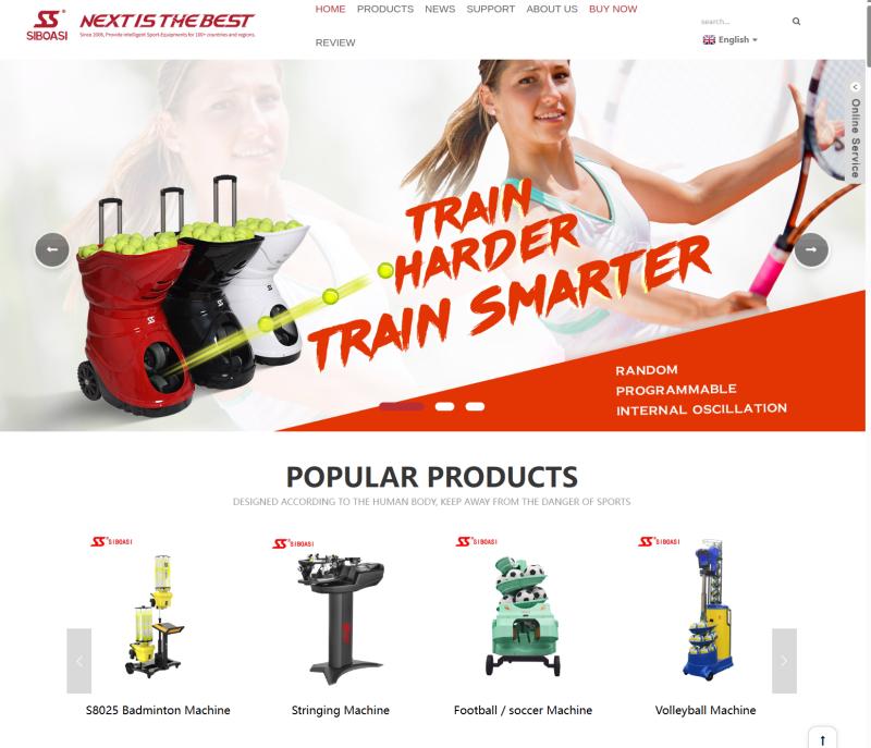 SIBOASI: Global Leading Tennis Ball Machine Manufacturer