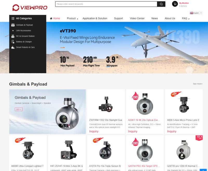 ViewproUAV: Global Leading Drone Gimbal Cameras Manufacturer