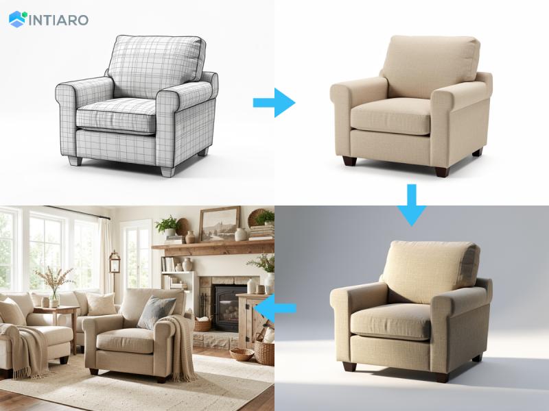 Why presenting modular and customizable furniture online requires more than static images.