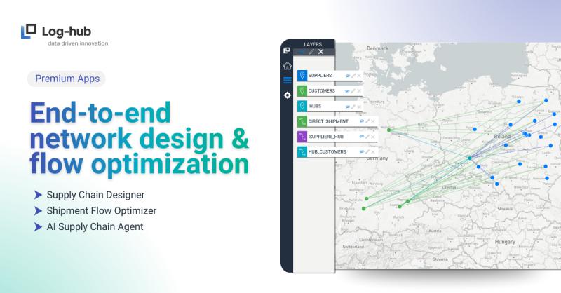 Log-hub Expands Its Supply Chain Apps with a New Advanced Analytics Segment and AI Supply Chain Agent