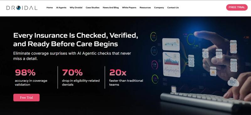 Droidal Optimizes Insurance Eligibility Verification to Help