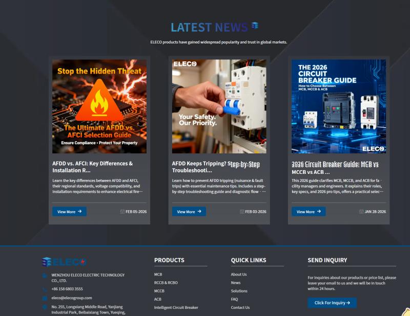 ELECO ELECTRIC: Global Leading MCB Manufacturer Shaping