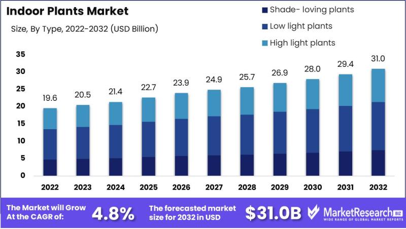 Indoor Plants Market Expected to Surge to USD 31 Billion by 2032 |