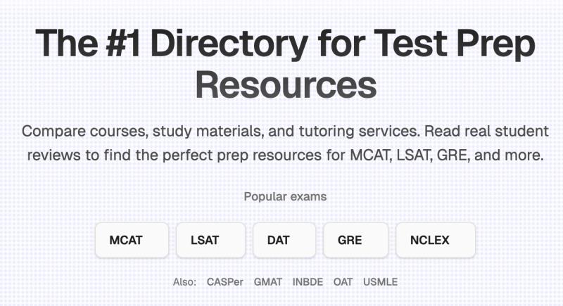 TestPrepPal New Directory