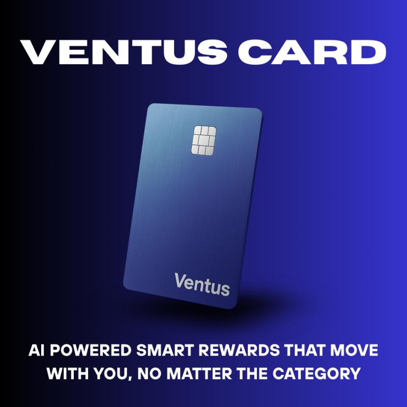 Ventus Card Launches the First AI-Powered Credit Card Built