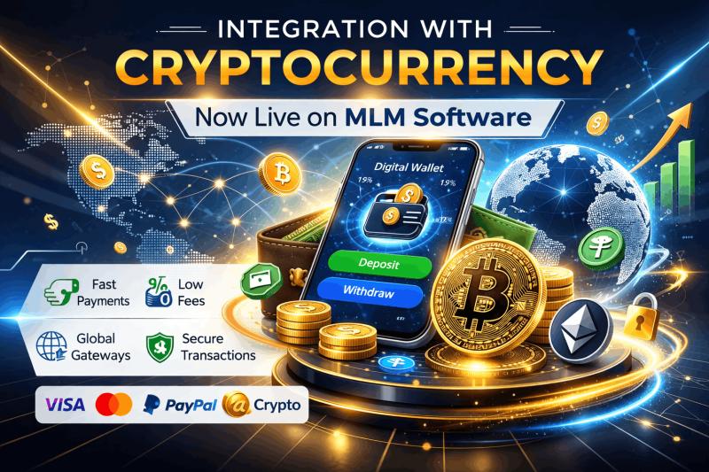 Cloud MLM Software Integrates Cryptocurrency & Global Payment