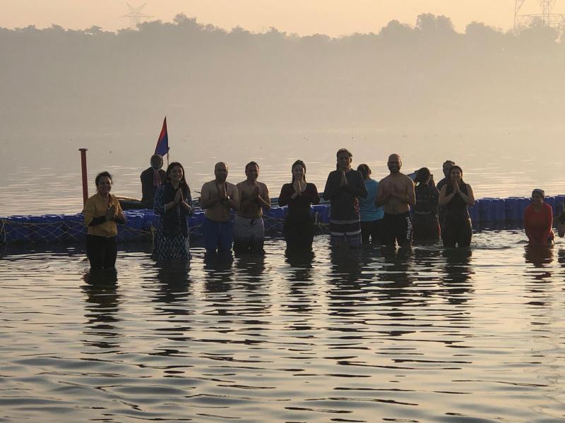 Divine Heart Center completes Kumbh 2025 Yatra, a journey of grace, deep transformation, and divine blessings for all initiates.