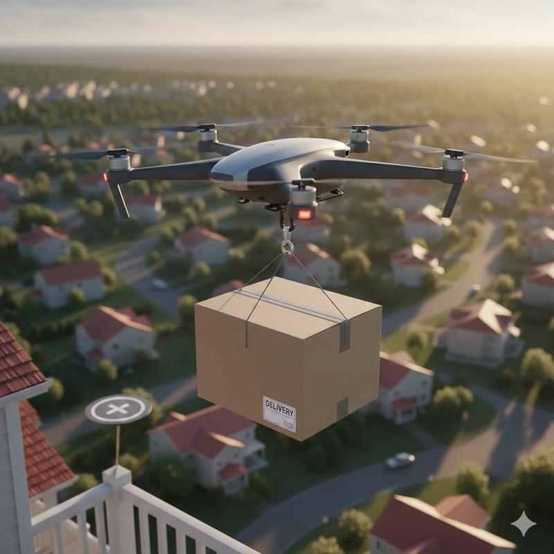 Drone Package Delivery Market