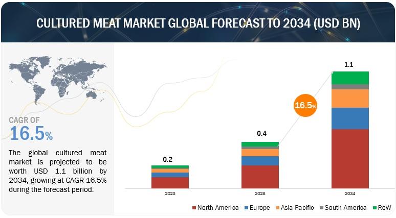 The Growing Cultured Meat Market: A Sustainable Solution for
