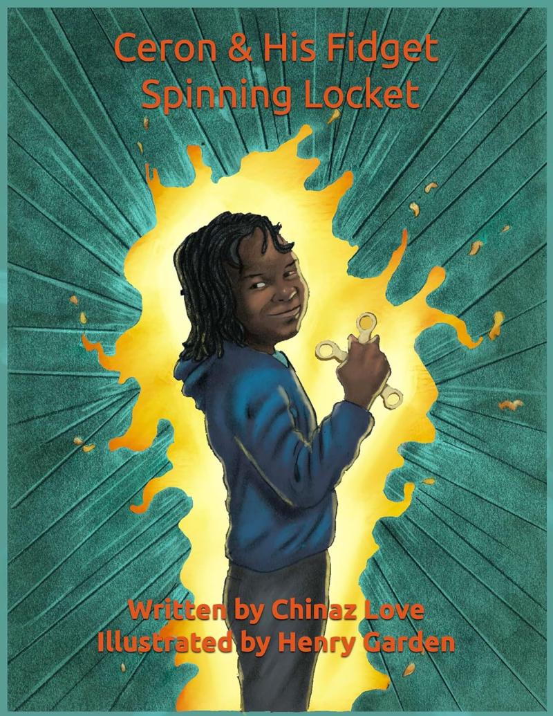 Chinaz Love Releases New Children's Book - Ceron & His Fidget Spinning Locket