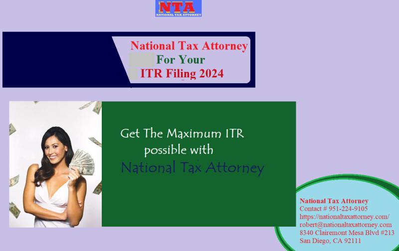 National Tax Attorney Simplifies Income Tax Return Filing for 2024 in Riverside, CA