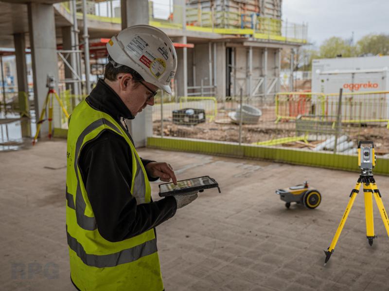 RPG Squarefoot Solutions Inc. Partners with HP to Offer Revolutionary SitePrint Robot for Construction Layout