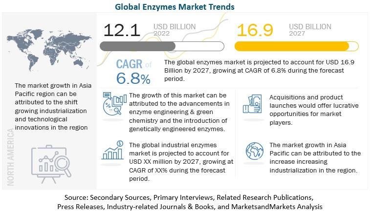 Enzymes Market: Trends, Innovations, and Projections by 2027