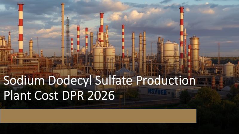 Sodium Dodecyl Sulfate Production Plant DPR 2026: Investment