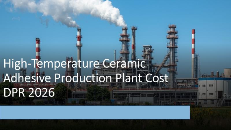 High-Temperature Ceramic Adhesive Production Plant DPR