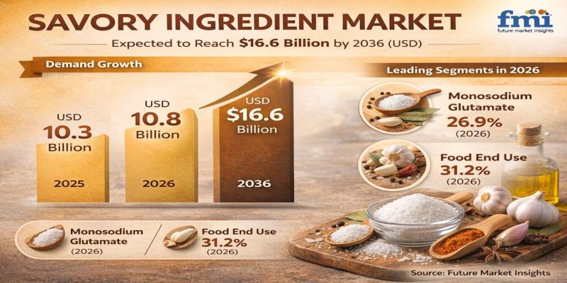 Savory Ingredient Market Forecast 2026-2036: Global Market