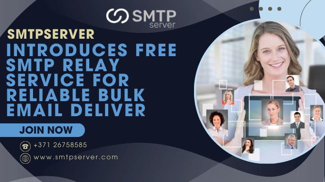 SMTPServer Introduces Free SMTP Relay Service for Reliable Bulk Email Deliver