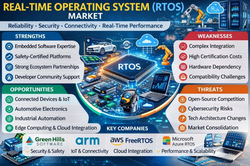 Real-time Operating System (RTOS) Market Players - Competitive