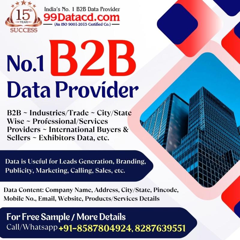 Reliable B2B Data Provider