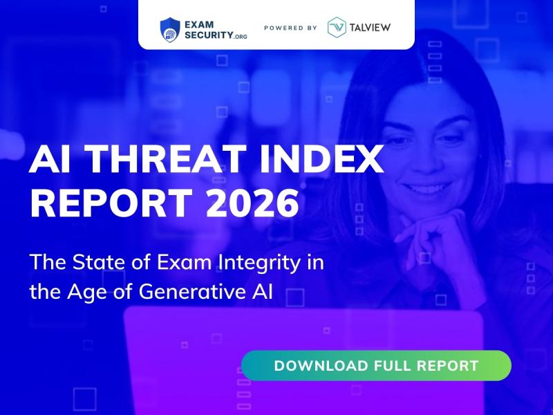 AI Threat Index 2026 reveals AI-driven exam risks and how Talview ensures secure, defensible, and trusted exam outcomes.