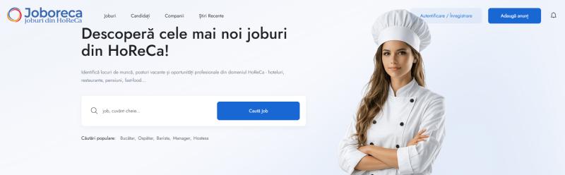 Job platform for the HoReCa industry launched in Romania